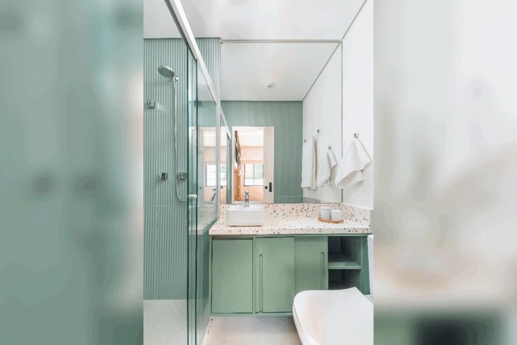 O ideal é escolher primeiro a cor base do ambiente (Projeto: BMA Studio | Imagem: Guilherme Pucci)