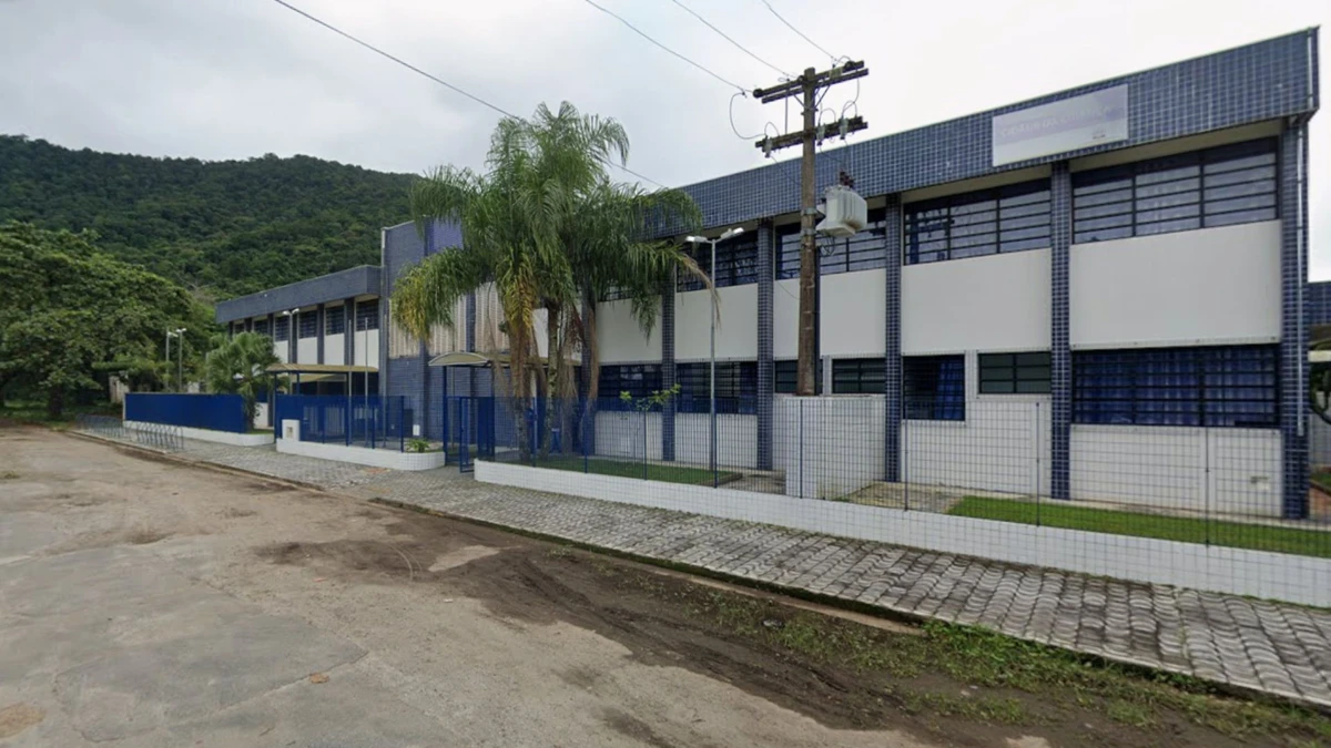 Escola E. M. Cidade da Criança, em Praia Grande, onde a menina estudava