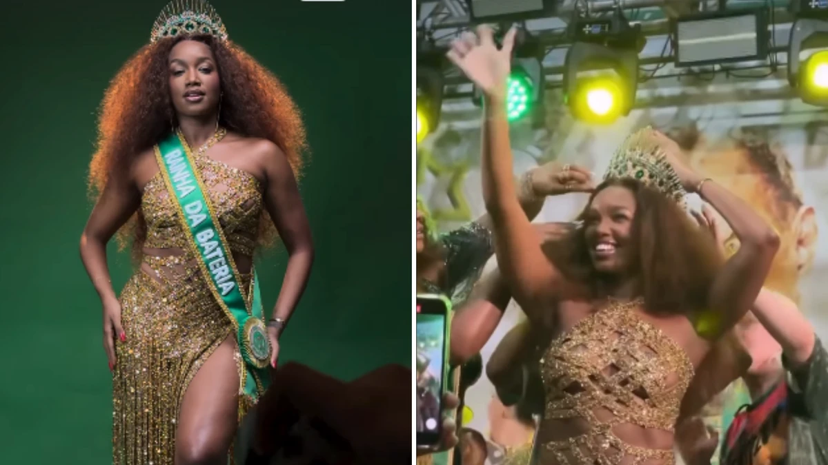 Iza reassume posto de rainha de bateria da Imperatriz Leopoldinense