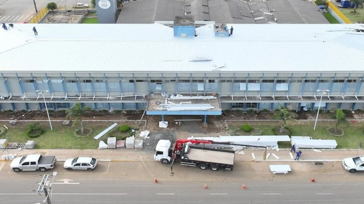 Pronto-socorro de Santa Cecília, em Santa Catarina