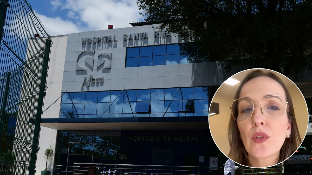 Vídeo publicado por médica infectologista nesta segunda-feira (27) desmente informações faltas sobre contaminação em hospital de Vitória