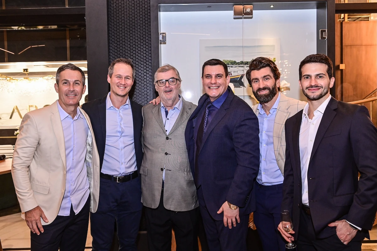 Anderson De Nadai, Ranieri De Nadai, Manoel Carneiro, Luís Eduardo Barbosa, Ricardo Gaburro e Pietro Tanure