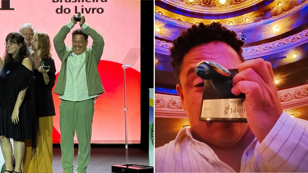 Juliano Gomes foi um dos curadores, organizadores e escitores da obra vencedora