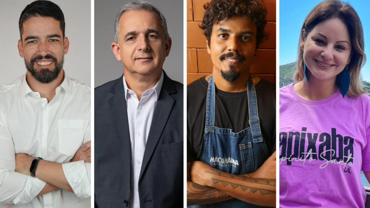 Victor Coelho, Pedro Rigo, Murilo Góes e Giovana Duarte