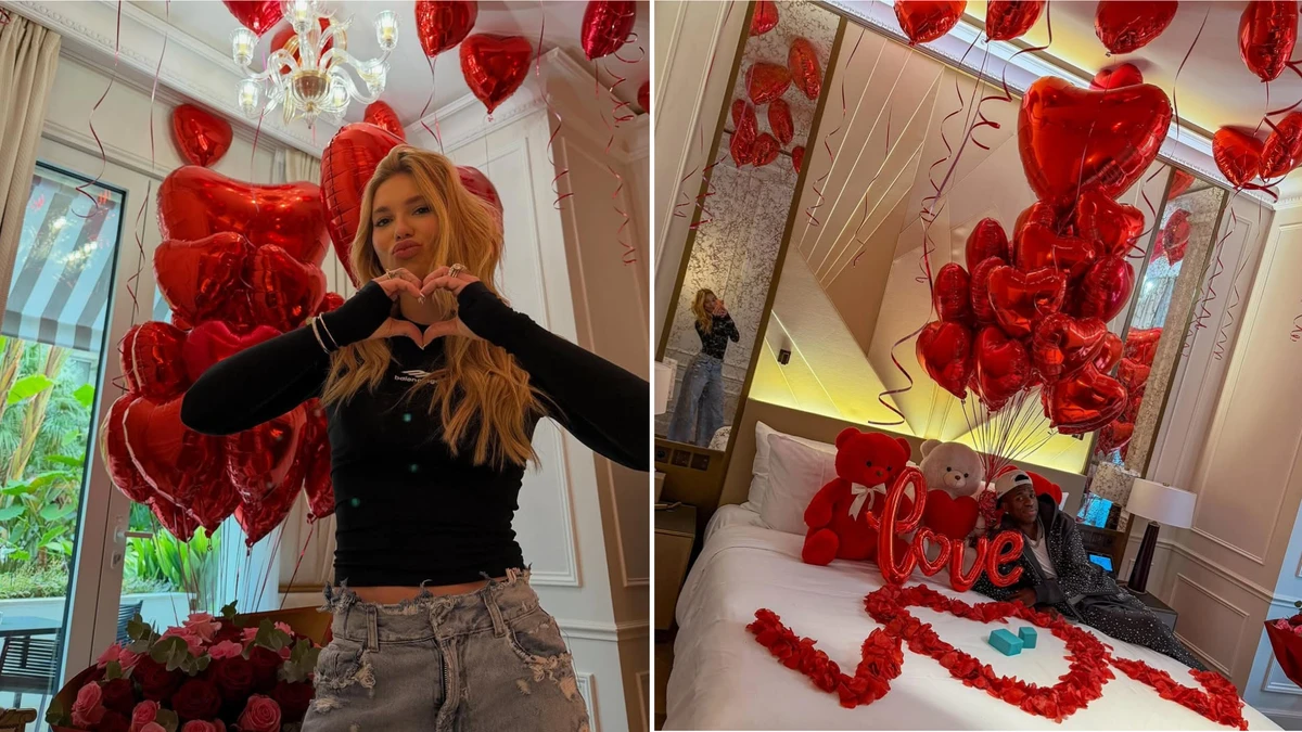 Vini Jr. e Virginia assumem namoro