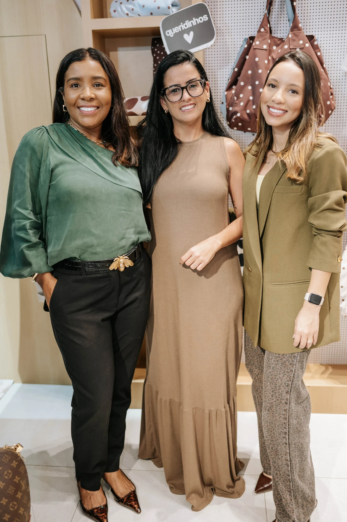 Ana Paula Garcia, Aline Frasson e  Karolyne Mariano