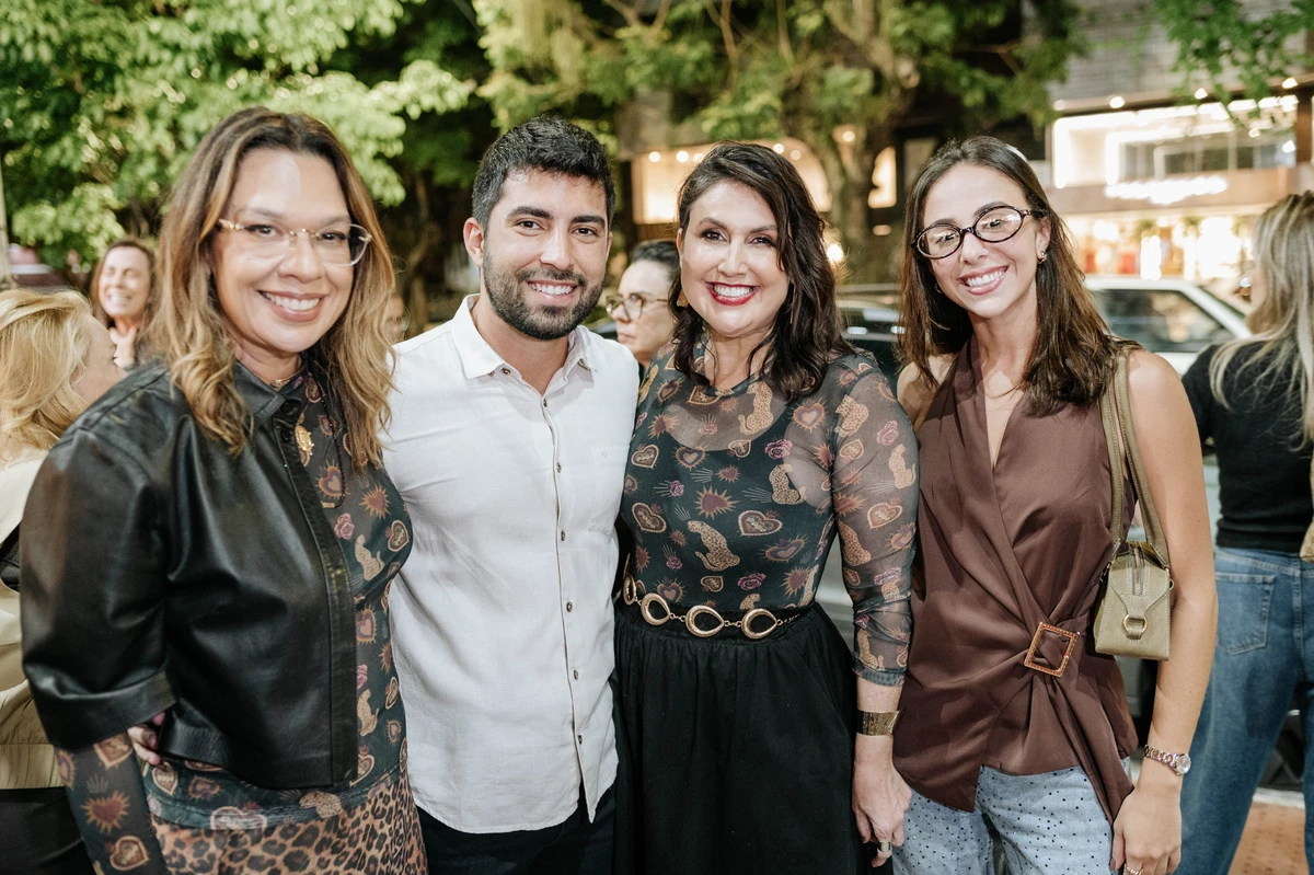 Andréia Lopes, Ayton Dadalto, Renata Rasseli e Tainá Coutinho