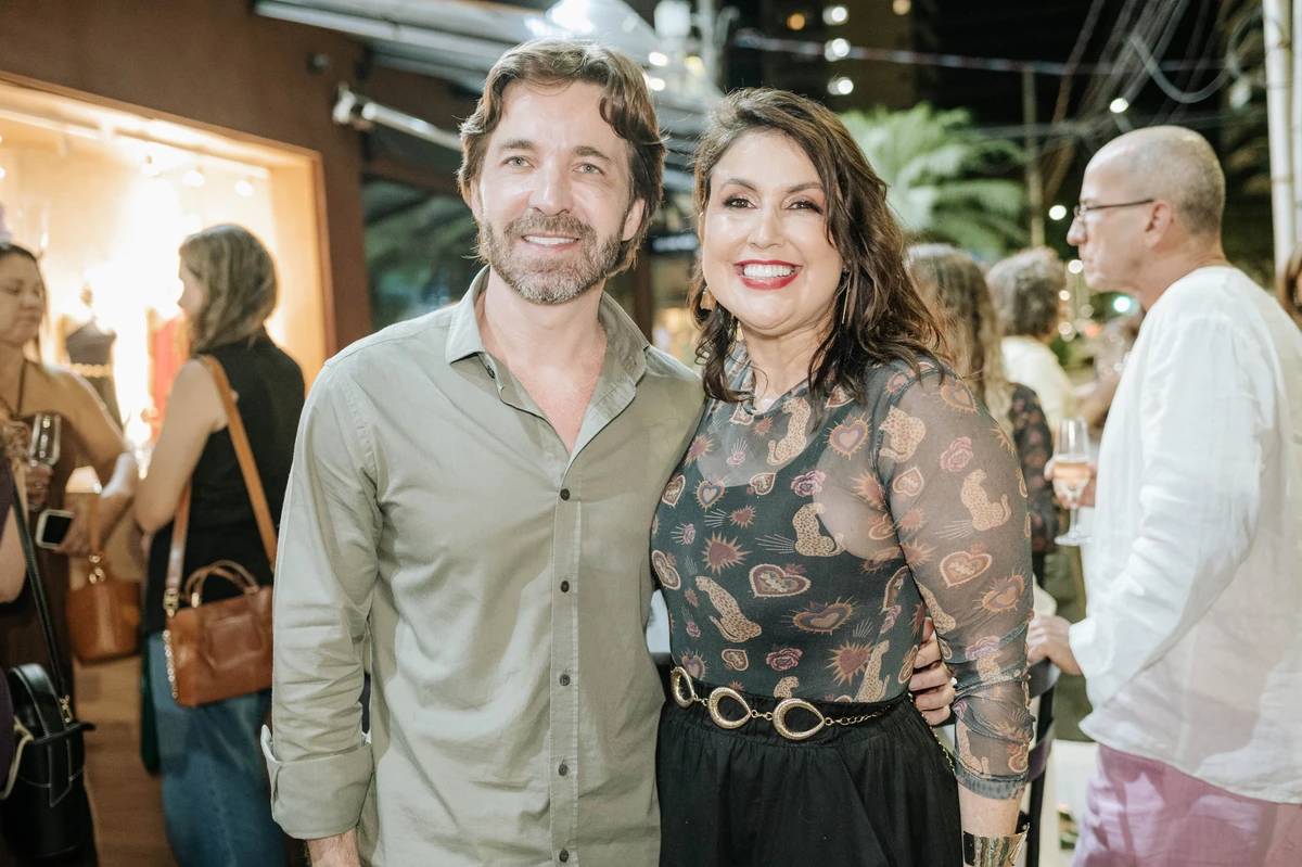 Breno Areas e Renata Rasseli