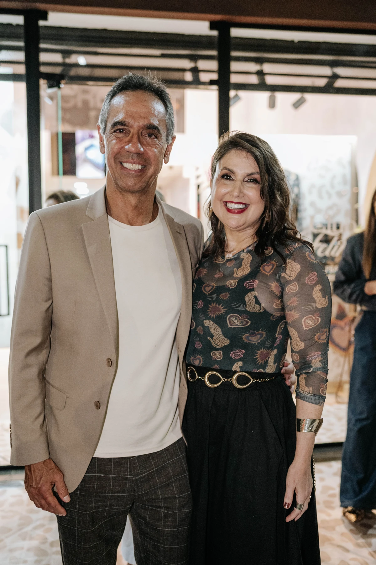 Cesinha Saade e Renata Rasseli