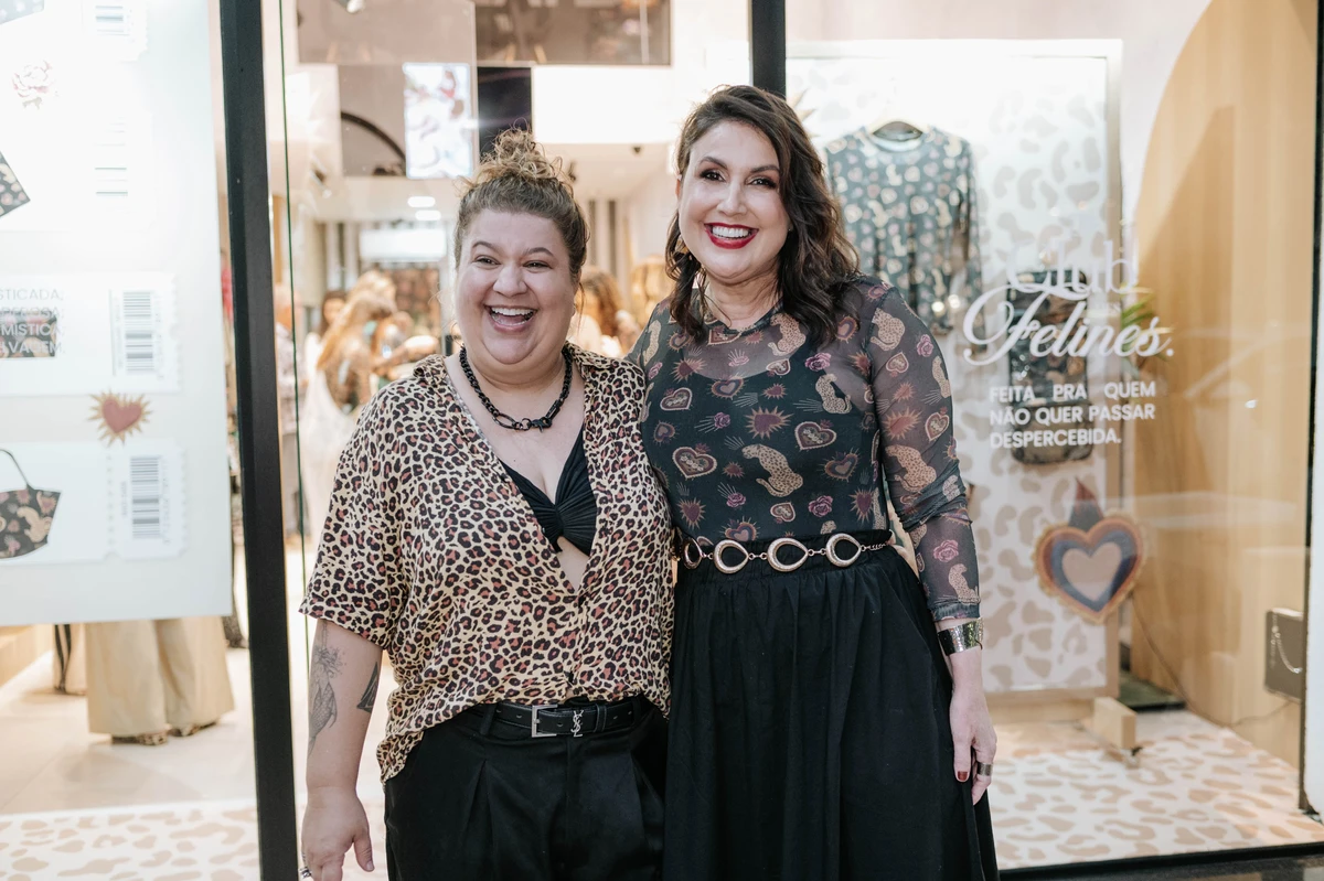 Dj Larissa Tantan e Renata Rasseli