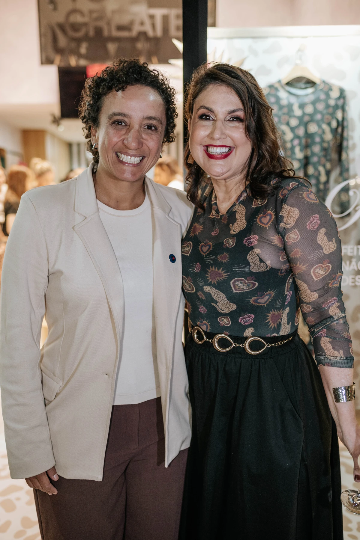 Erica Neves e Renata Rasseli