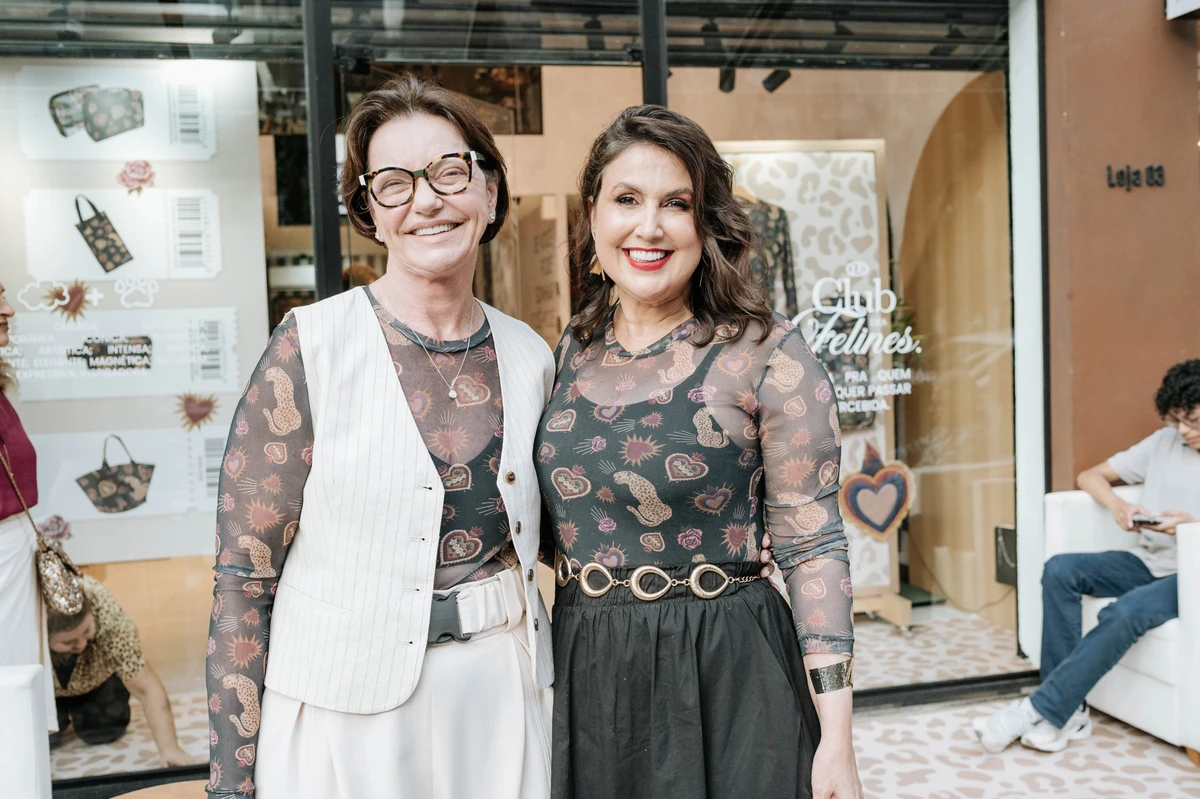 Eulália Chieppe e Renata Rasseli