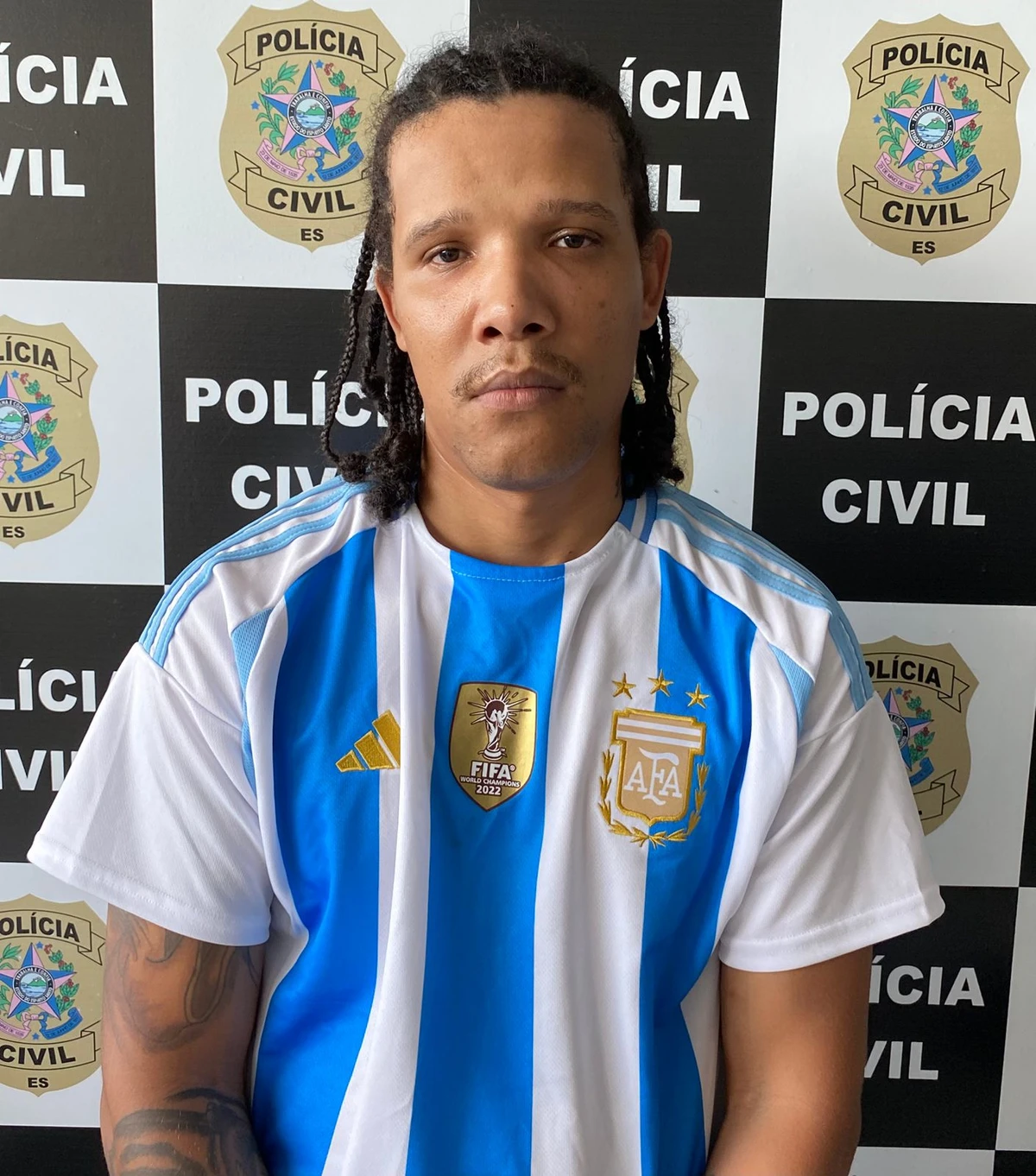 Lázaro Silva Muniz, vulgo “Popeye”, 28 anos (mandante). Está preso por Divulgação | Polícia Civil