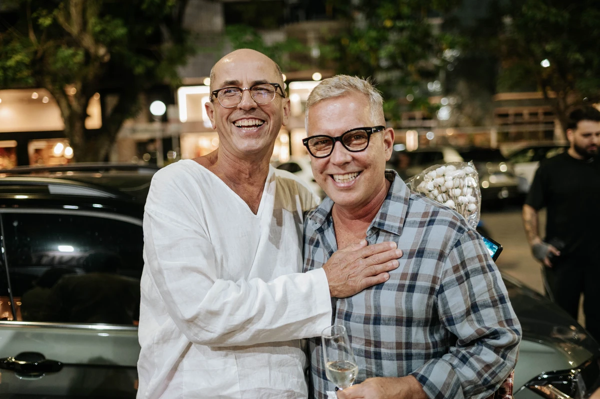 Leo Bahia e André Hees