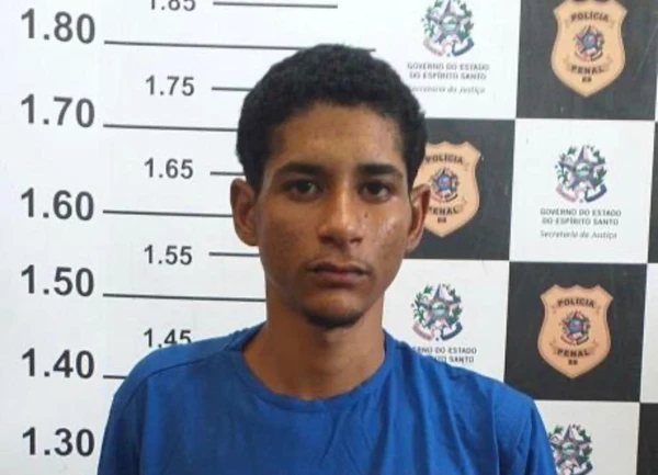 Luiz Gustavo de Souza Sobrinho, vulgo “Gustavinho”, 21 anos, (executor). Está preso por Divulgação | Polícia Civil