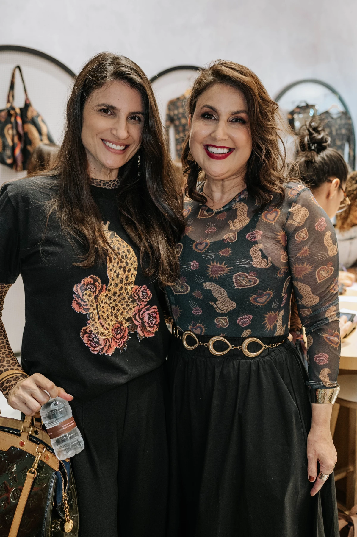 Lurdinha Perovano e Renata Rasseli