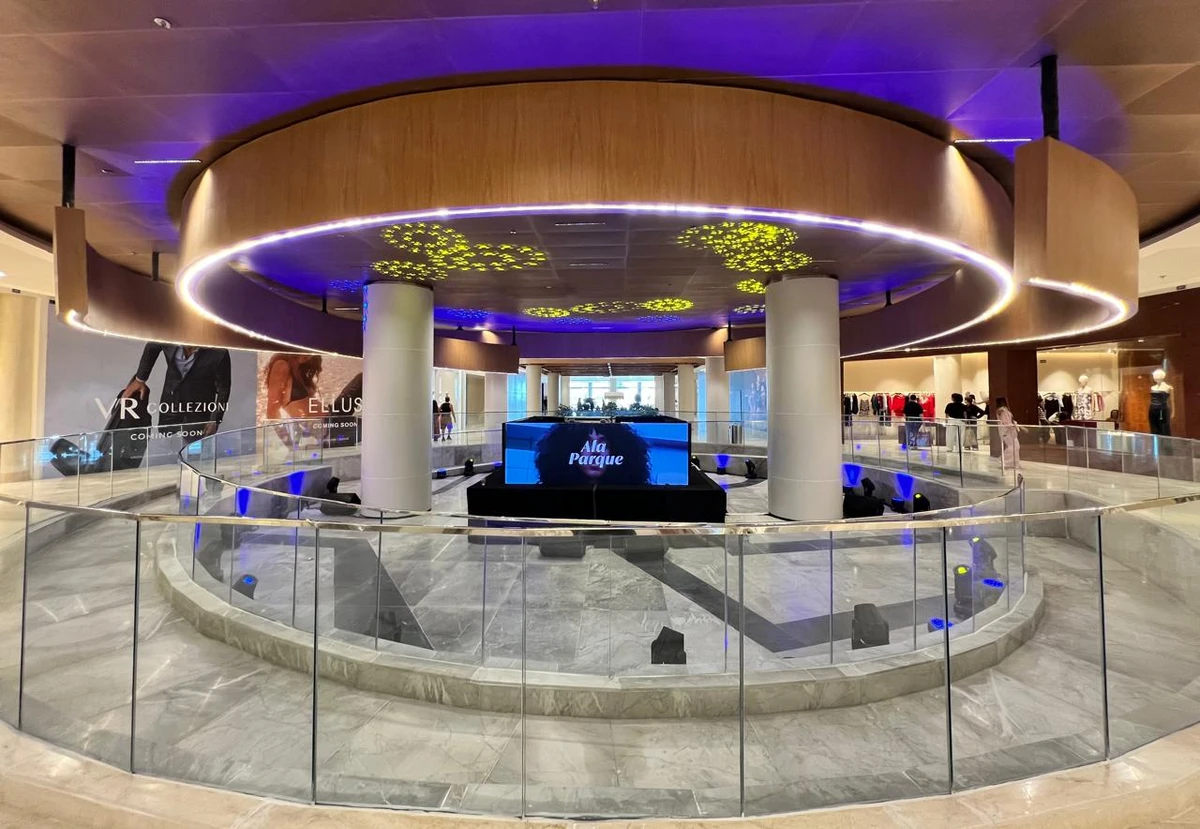 Nova ala construída no Shopping Vitória. São dezesseis novas lojas