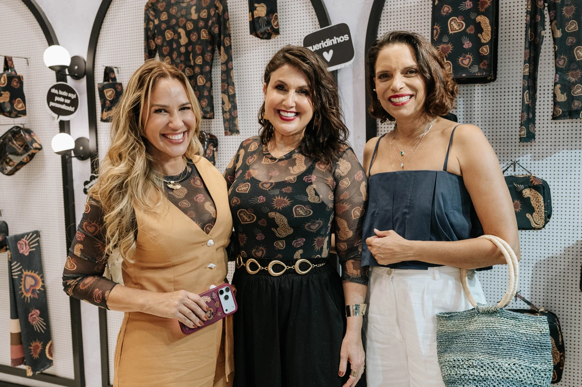 Rachel Pires, Renata Rasseli e Bruna Medeiros