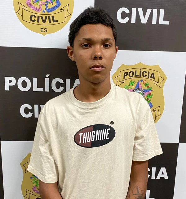 Talysson Filipe Lima da Silva, vulgo “Talyssinho”, 20 anos (executor). Está preso  por Divulgação | Polícia Civil