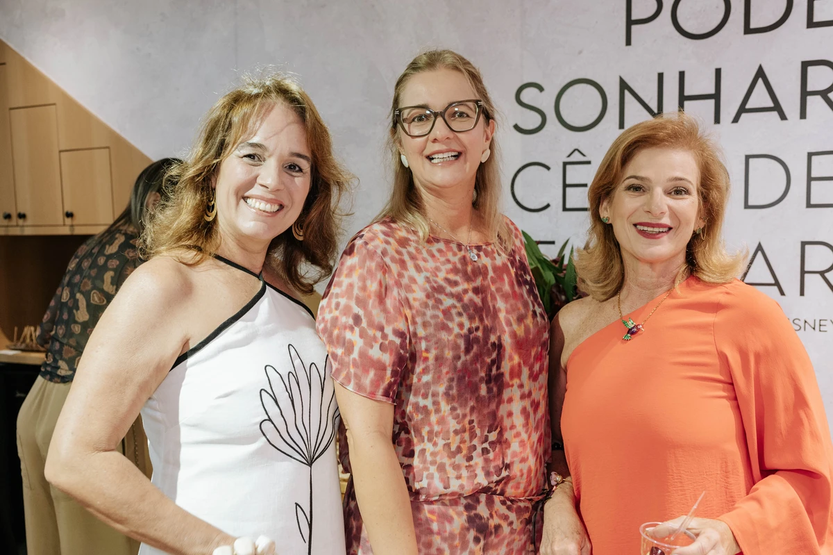 Valéria Lopes, Isabel Murad e Aline Bragatto