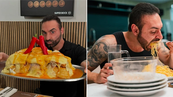 Com o bordão "Bora que eu tô com fome", Corbucci posta vídeos nas redes sociais ingerindo quantidades de comida que parecem impossíveis