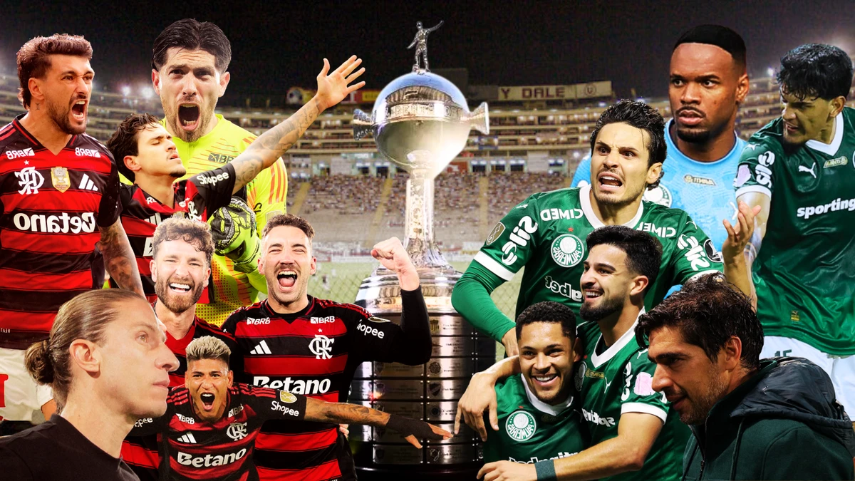 Flamengo e Palmeiras decidem título da Libertadores 2025