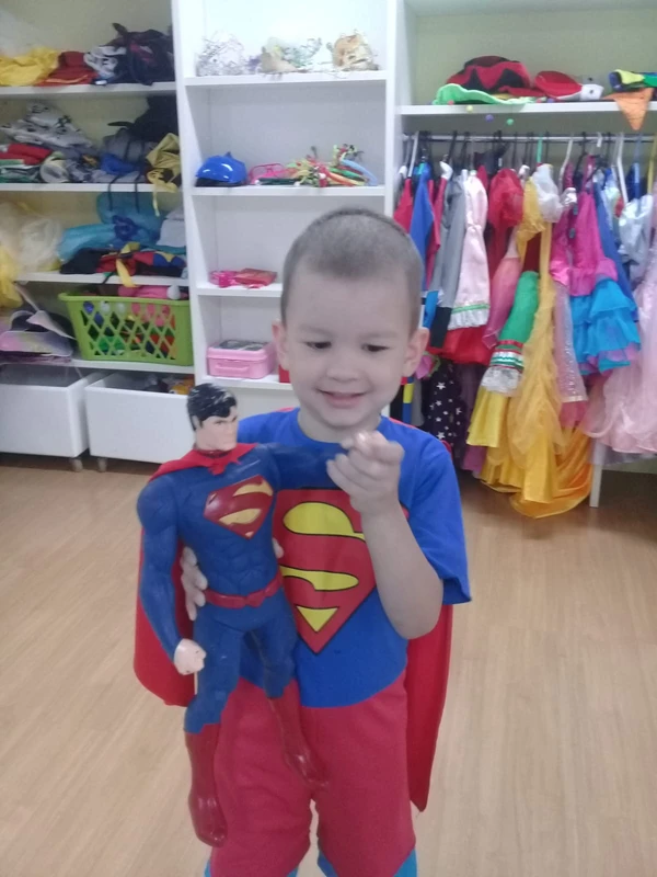 Lorenzzo e a mãe ficaram na Acacci desde o início do tratamento