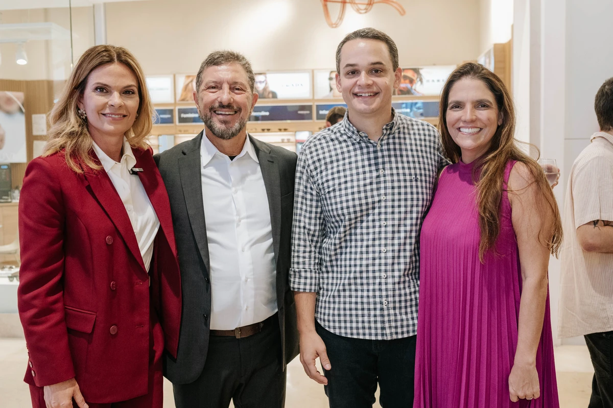 Mariana e Américo Buaiz Filho, Lorenzo Pazolini e Paula Pazolini