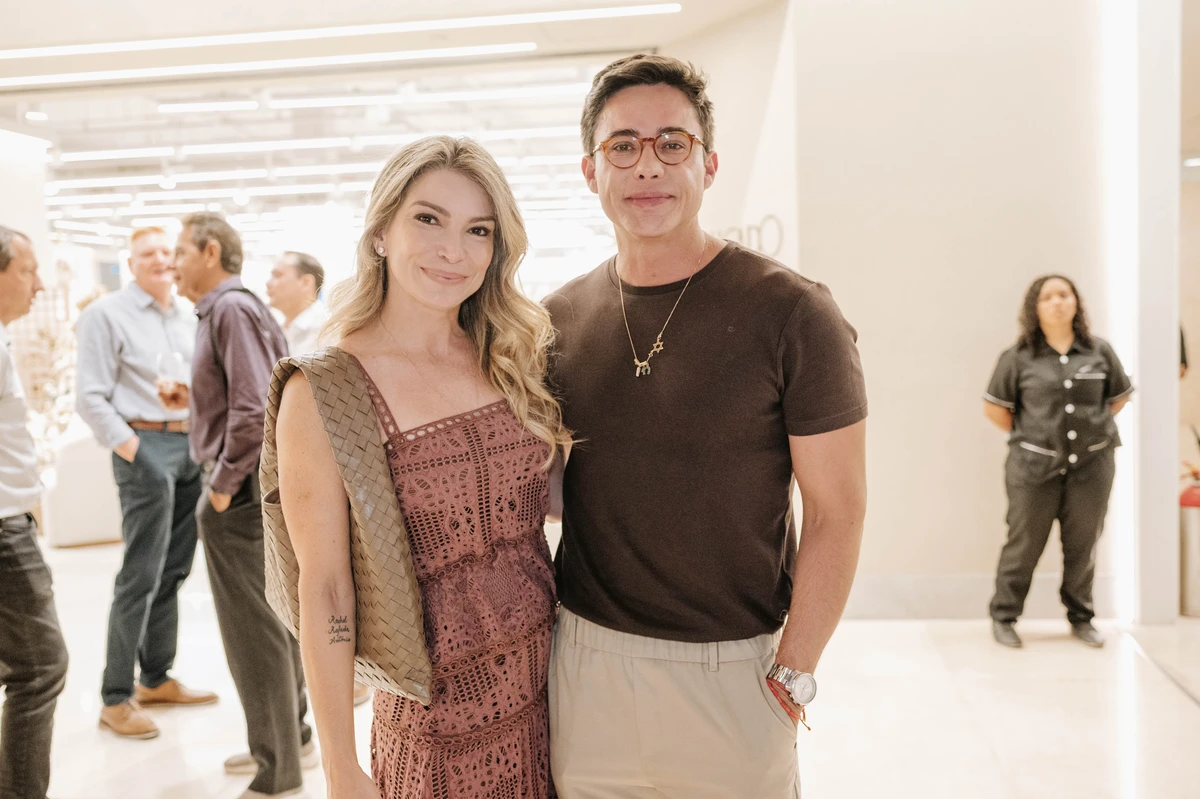 Renata França e Ricardo Silveira