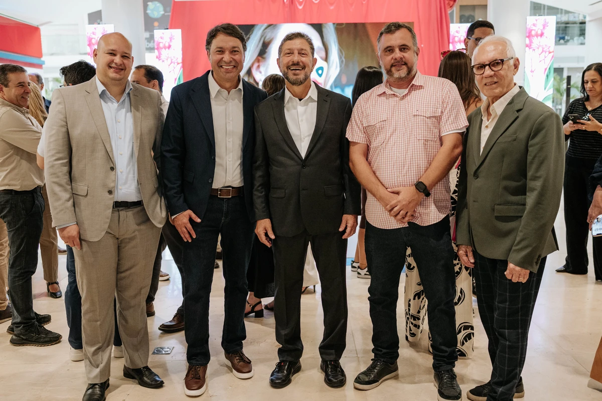 Wagner Correa, Raphael Brotto, Américo Buaiz Filho, Mauricio Meirelles e José Carlos Bergamin