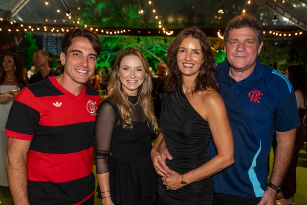 Bernardo Terra e Morena Pretti, Juliana e Arnaldinho Pagani