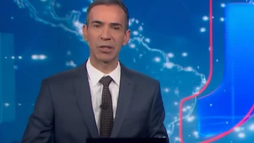 César Tralli estreou na bancada do 'Jornal Nacional' na segunda-feira, 3 