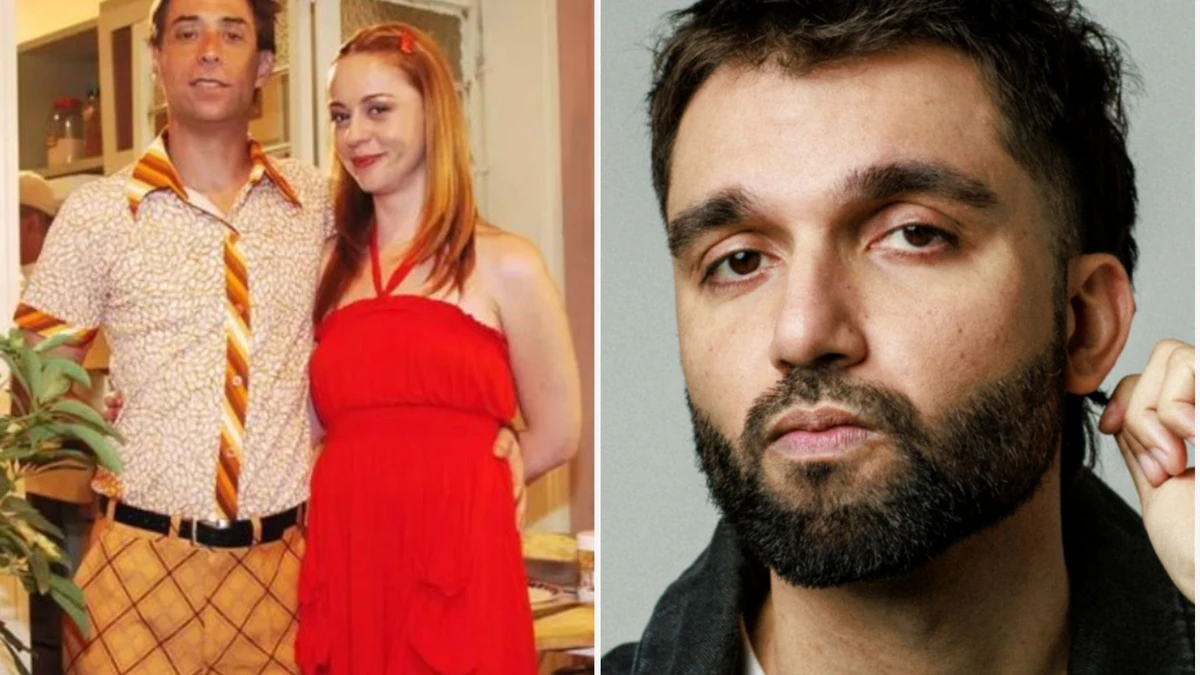 Agostinho Carrara e Bebel Silva, personagens da série 