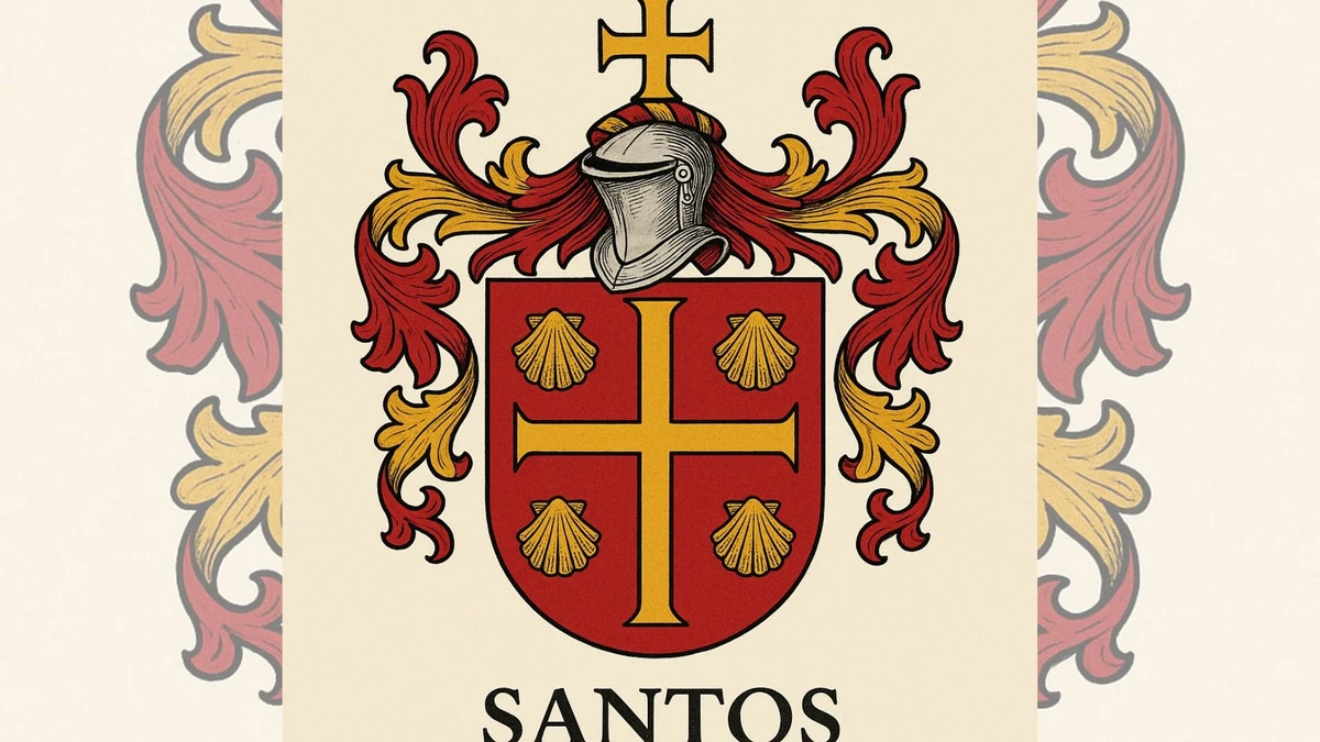 Brasão da família Santos