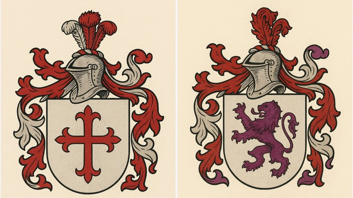 Brasões da família Silva