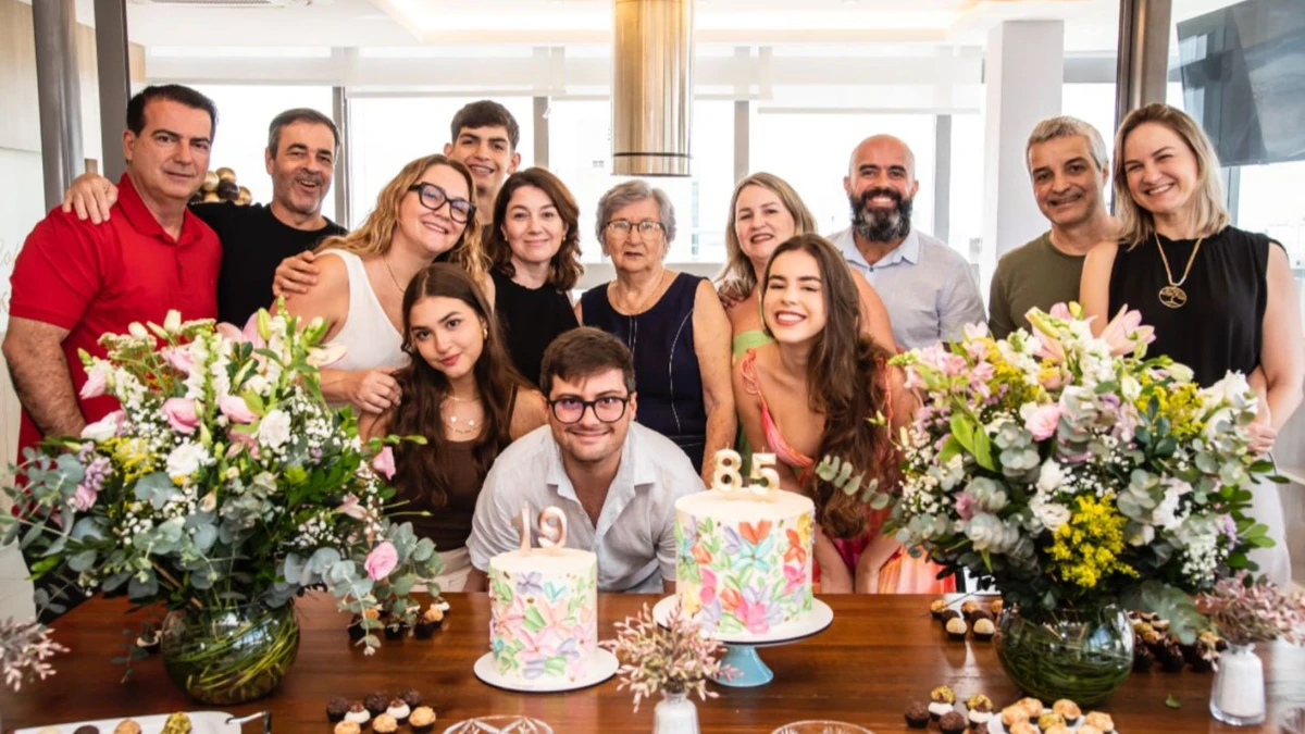 Família de Camila reunida