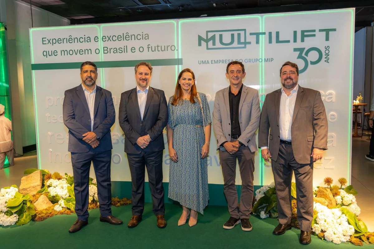 Wagner Cantarela (Multilift), Rafael Fatorrelli (Multilift), Adriana Pessotti (Vports), Gustavo Serrão (Vports), Luiz Fernando Vilela (Multilift)