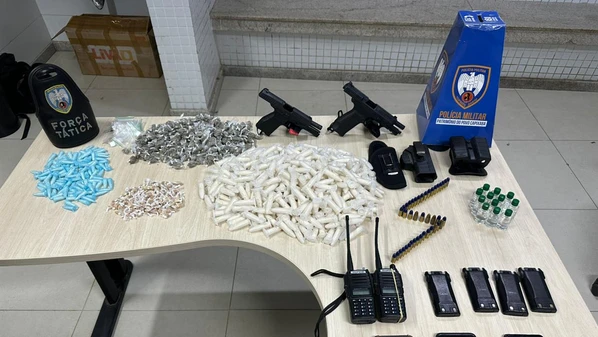 Suspeitos foram avistados pela Polícia Militar durante um patrulhamento na região do Campo do Apolo, onde um confronto ocorrido em 28 de outubro, levou à morte de dois homens