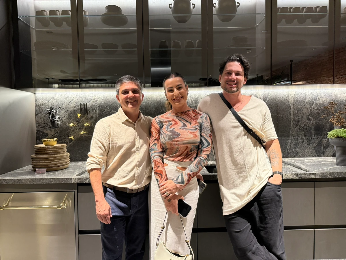 Eduardo Souto, Suelen Mauro e Victor Sarcinelli