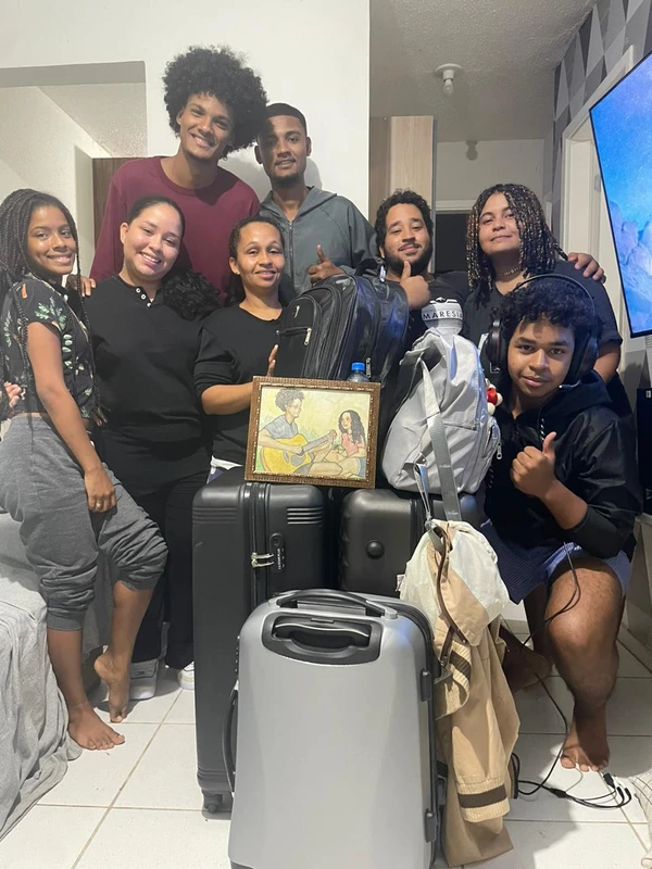 Família de Manoel apoiou quando decidiu se mudar para Portugal