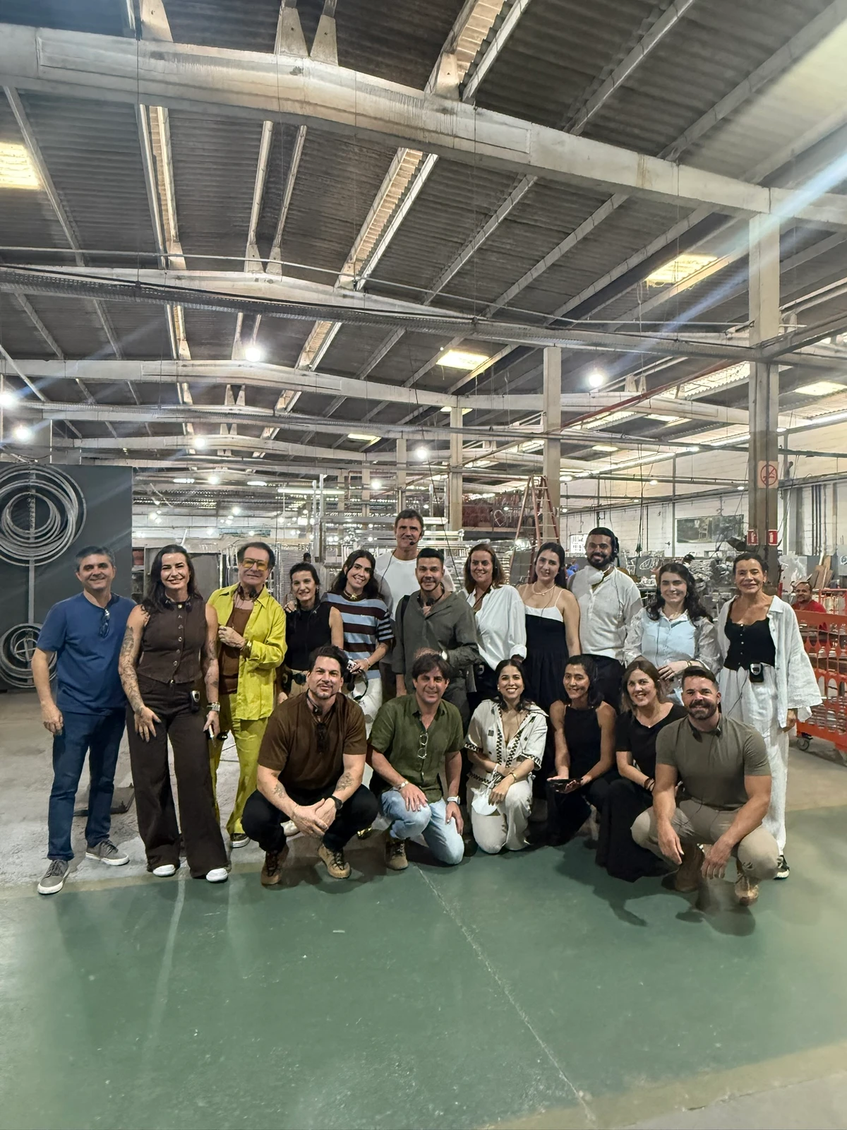 Visita na fábrica Tidelli em Salvador