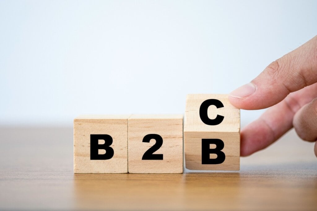 Conceitos que funcionam no B2B devem ser aplicados também no B2C (Imagem: Dilok Klaisataporn | Shutterstock)