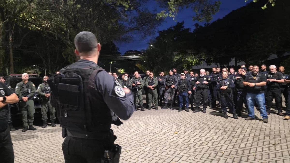 Forças de segurança deflagram operação “Terra Santa”, em Vila Velha por Divulgação | Sesp
