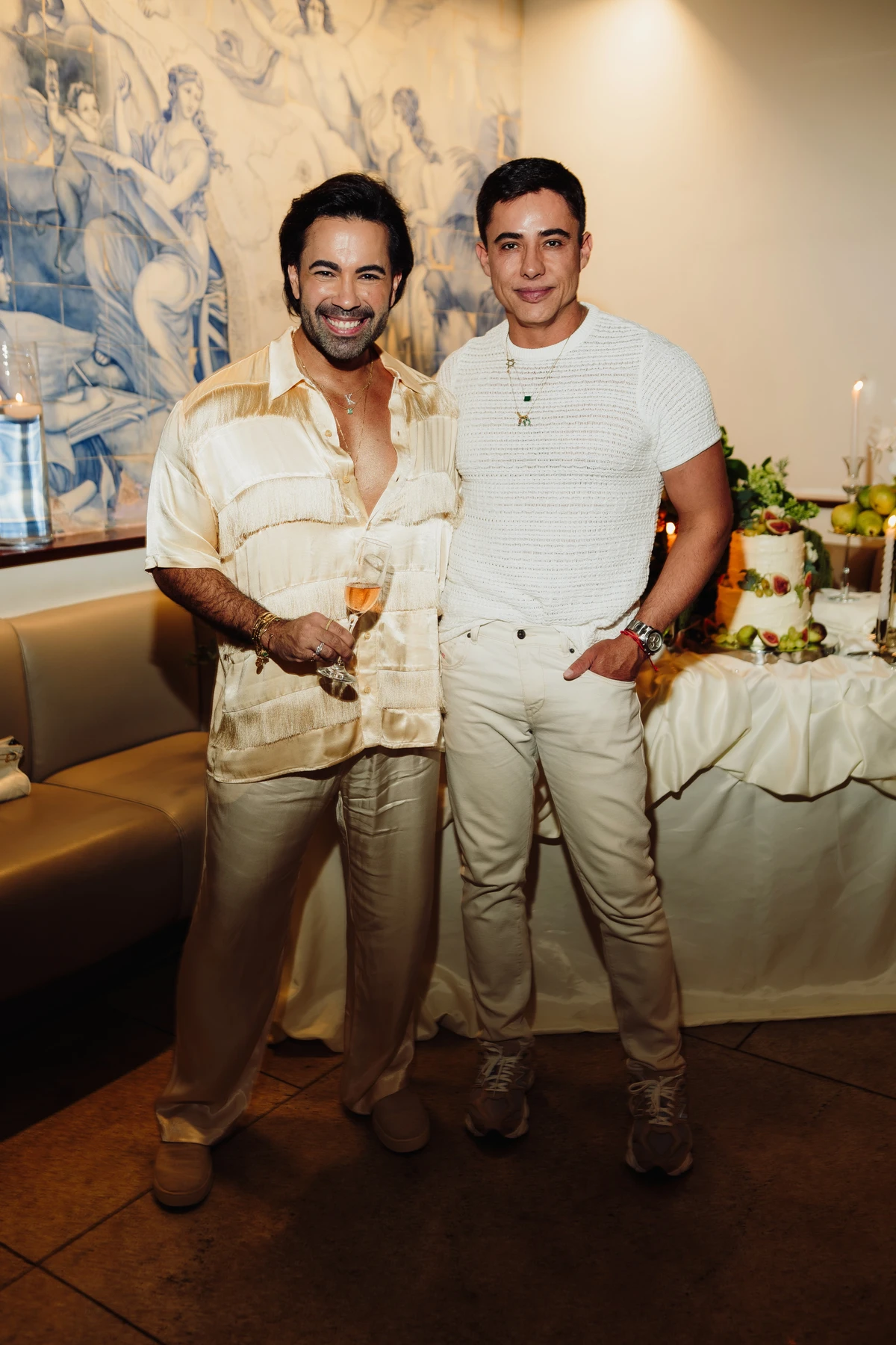 Kaiky Plaster e Ricardo Silveira