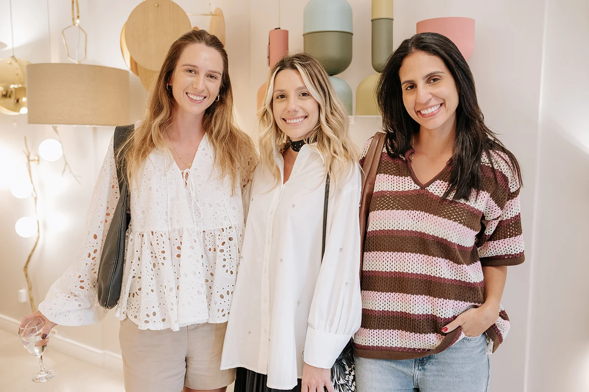 Lívia, Berger, Thainá Santi e Suzana Machado