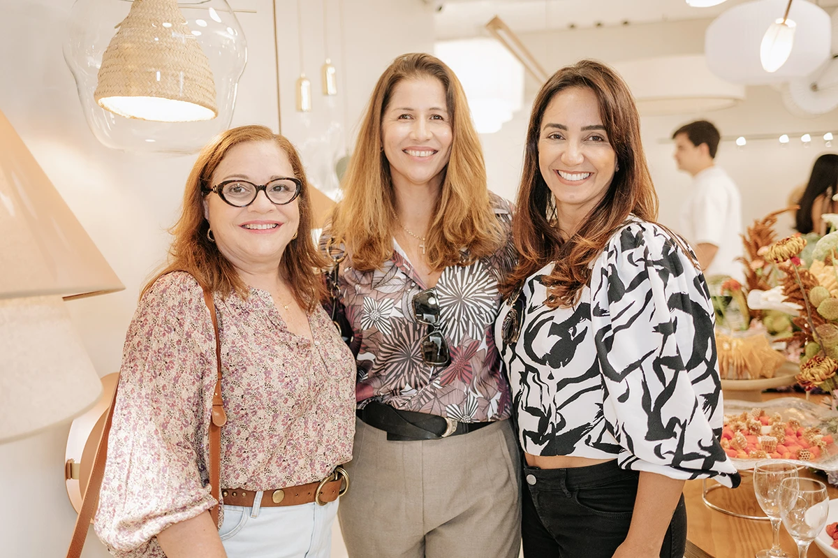 Monica Cupertino, Márcia Paolielo e Ludmila Sodré