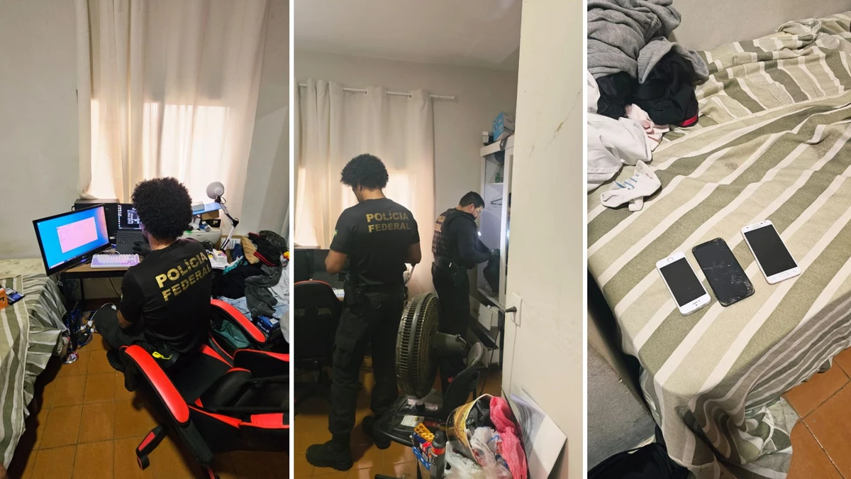 PF apreende celular em operação contra abuso sexual infantil na internet em Cachoeiro