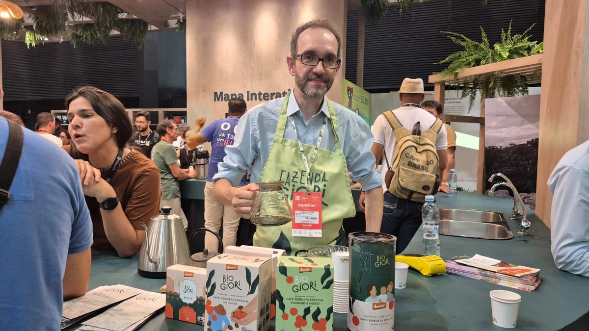 Fabricio Oliveira, produtor do Café Fazenda Giori