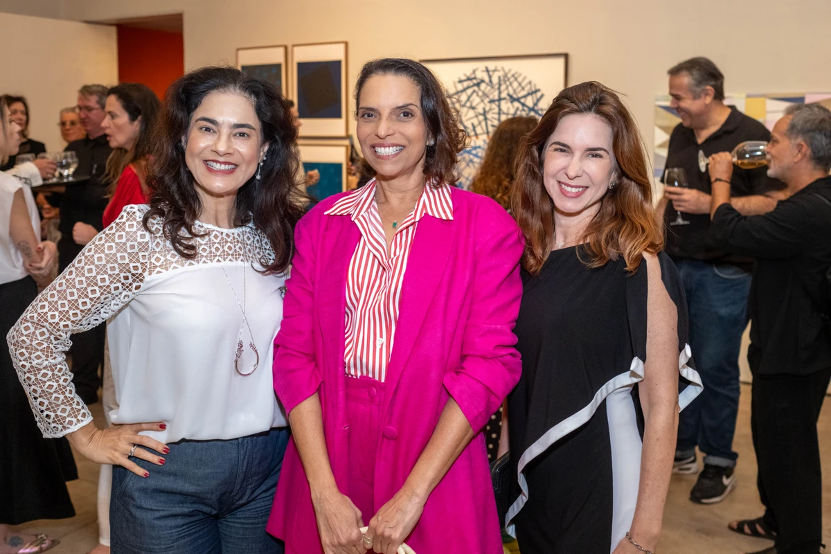 Janaina Magalhães, Bruna Medeiros e Fabiana Murta Lana