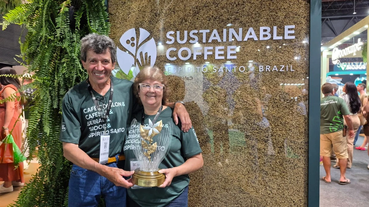 Maria Rodrigues da Silva, do Sítio Esperança, em Muqui, no Sul do Estado, ficou na terceira colocação no concurso Florada Premiada da 3 Corações